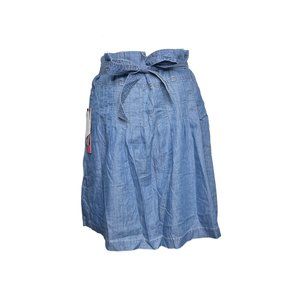 NWT Dalia Collection Modern Fit Denim Color Skirt Size 4